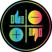 Swot analysis Vector Icon Design