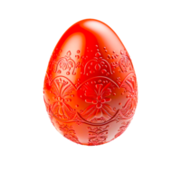 Decorative Easter egg png generative ai