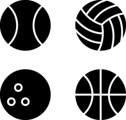 Balls Vector Icon Design