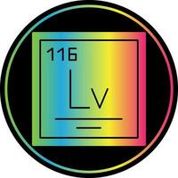 livermorium vector icono diseño