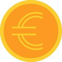 diseño de icono de vector de euro