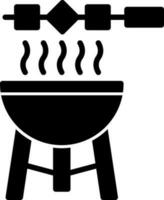 diseño de icono de vector de barbacoa