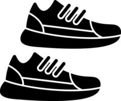 diseño de icono de vector de zapatillas