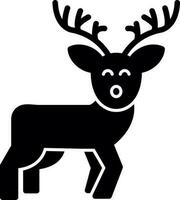 Reindeer Vector Icon Design