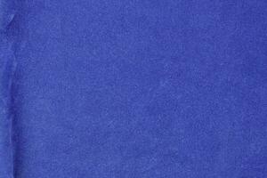 blue velvet fabric texture used as background. blue fabric background of soft and smooth textile material. There is space for text. photo