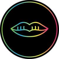 diseño de icono de vector de labios