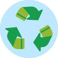 Recycle Vector Icon Design