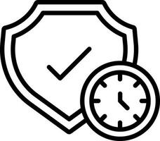 Warranty period Vector Icon Design