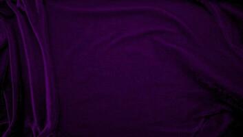 Purple velvet fabric texture used as background. Violet color panne fabric background of soft and smooth textile material. crushed velvet .luxury magenta tone for silk. photo