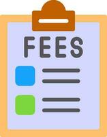 Fees Vector Icon Design