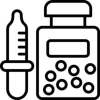 Solvent Vector Icon Design