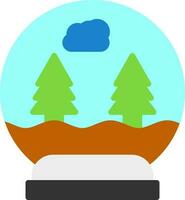 Snowball Vector Icon Design