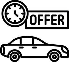 Offer Vector Icon Design