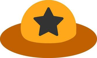 diseño de icono de vector de sombrero