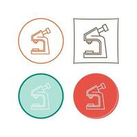 Microscope Vector Icon