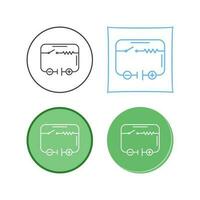 Electrical Circuit Vector Icon