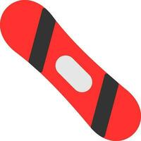 Snowboard Vector Icon Design