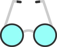 Glasses Vector Icon Design