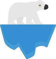 Polar bear Vector Icon Design