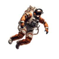 Space suits isolated on transparent background. AI Generated png