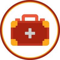 First aid kit Vector Icon Design