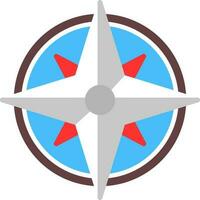 Wind rose Vector Icon Design