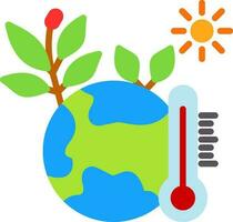 Climate change Vector Icon Design