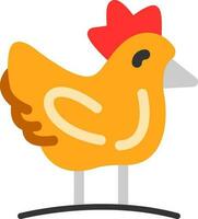 Hen Vector Icon Design