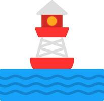 Buoy Vector Icon Design