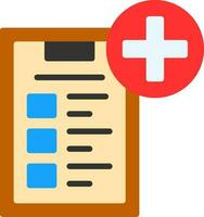 Medical report Vector Icon Design