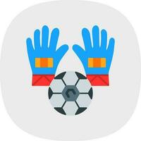 Goalie Vector Icon Design