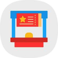 Ticket office Vector Icon Design