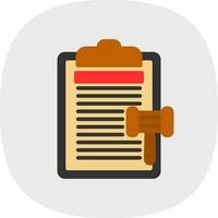 Clipboard Vector Icon Design