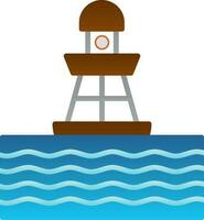 Buoy Vector Icon Design