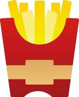 Frites Vector Icon Design