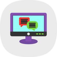 Conversation Vector Icon Design