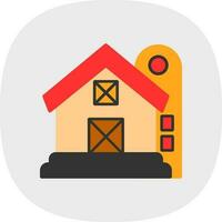 Barn Vector Icon Design