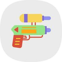 Water gun Vector Icon Design