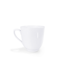 wit leeg koffie mok geïsoleerd PNG transparant