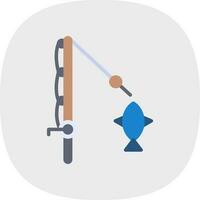 Fishing Vector Icon Design