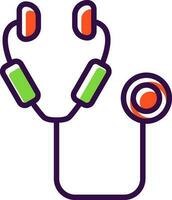 Stethoscope Vector Icon Design