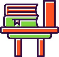 Books Vector Icon Design