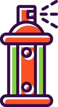 Spray paint Vector Icon Design