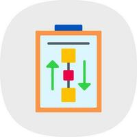 Workflow Vector Icon Design