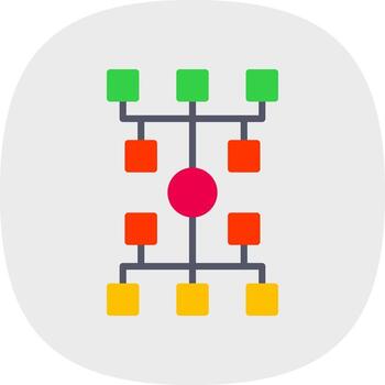 Algorithm Vector Icon Design
