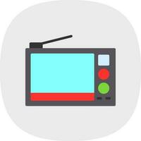 diseño de icono de vector de televisión