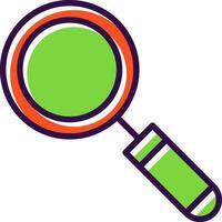 Magnifying glass Vector Icon Design