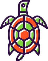 diseño de icono de vector de tortuga