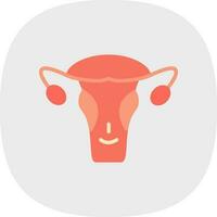 Uterus Vector Icon Design