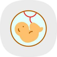 Embryo Vector Icon Design